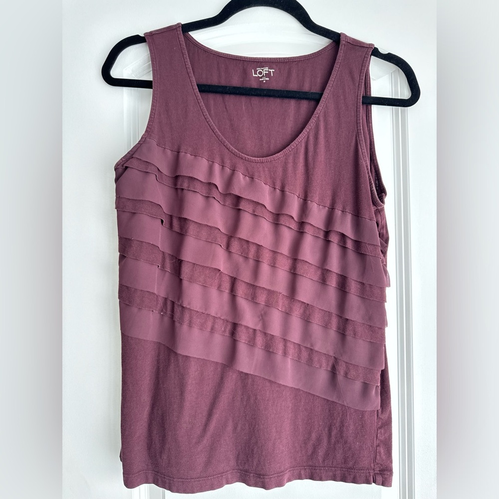 Purple Loft Tank Top